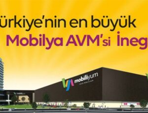 Beş mobilyacıdan İnegöl’e Mobilium AVM geliyor