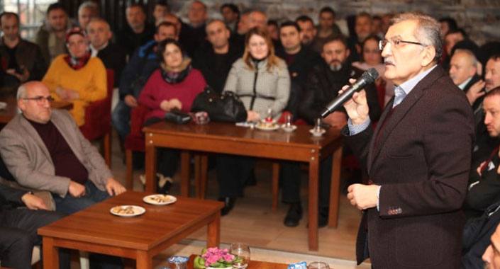 Murat Aydın Beykozlular’a imar sözü verdi