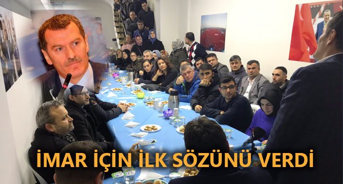 Başkan adayı Ömer Arısoy imar sorunlarına çözüm üretecek