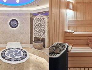 Hamam ve sauna tasarımlarında geleneksel motifler