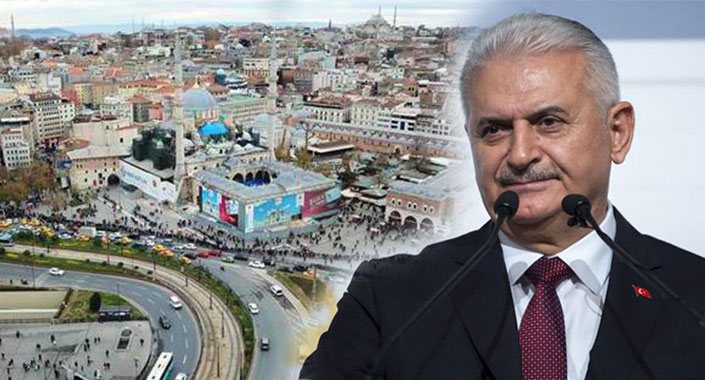 Binali Yıldırım’dan Tarihi Suriçi’ne old city modeli önerisi