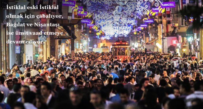 İstiklal Caddesi eskiye dönüşte umut vadediyor