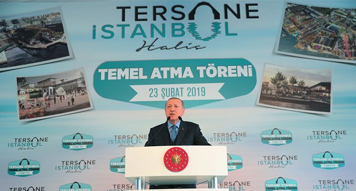 Tersane İstanbul’un temeli törenle atıldı