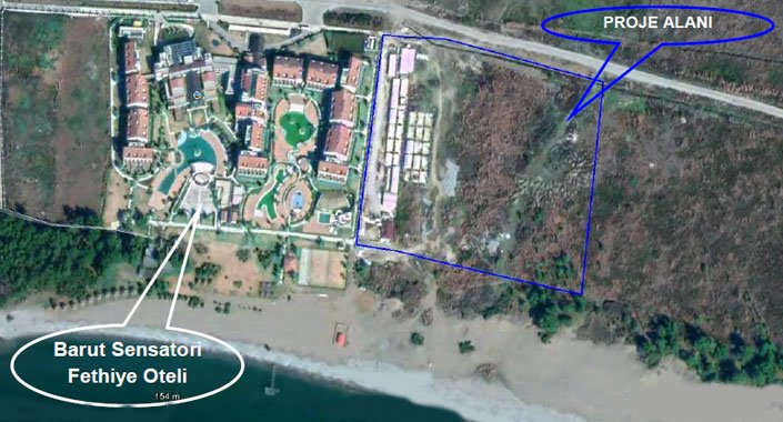 Ayfaba Turizm Fethiye Koymat Mevki’ne otel yapıyor