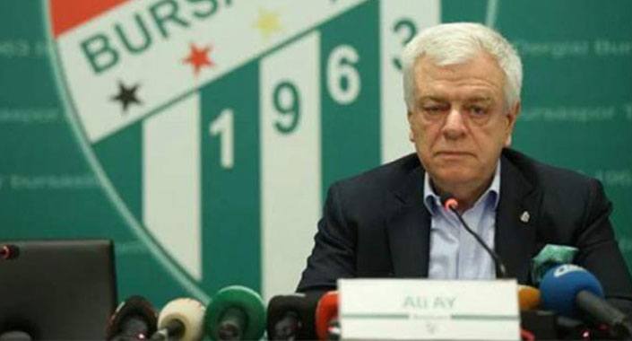 Bursaspor’un satılmayan taşınmazları Başkan Ay’a devredildi