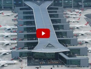İstanbul Havalimanı’nın havadan çekimleri engin denizler gibi
