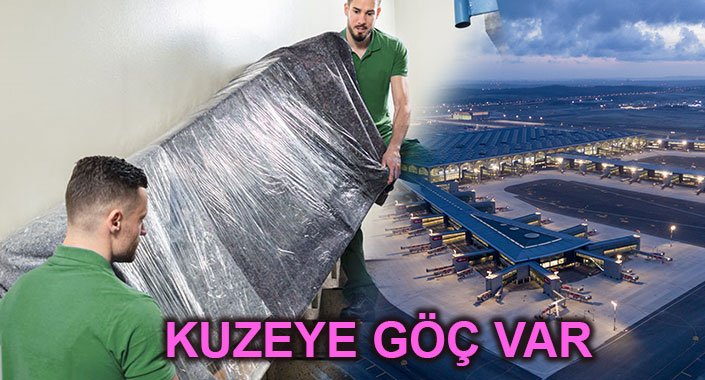 Yeni havalimanıyla birlikte İstanbullular da taşındı!