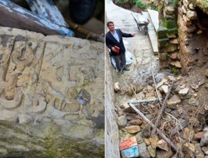 Duvar yıkılınca 600 yıllık medresenin vakfiyesi ortaya çıktı