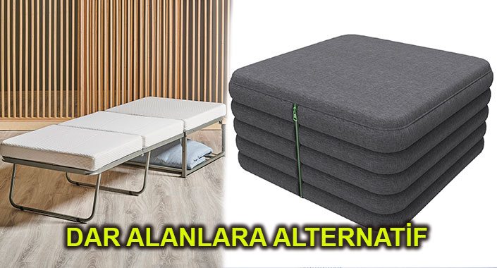 Puflar artık yatak bile oluyor