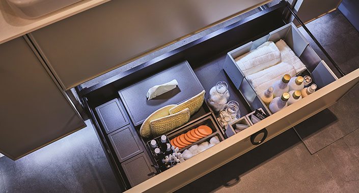 Häfele’den eviye ve lavabo altlarına özel çözümler