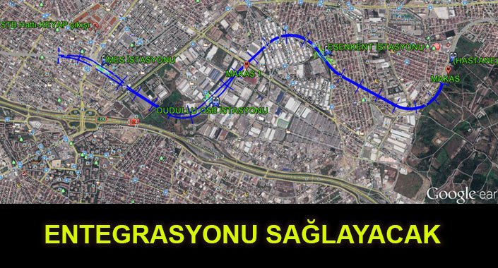 Hastane – İmes Metro Hattı’na 990 milyon TL
