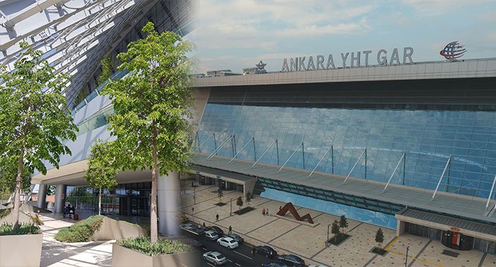 Ankara YHT Garı ilk leed gold sertifikalı istasyon oldu