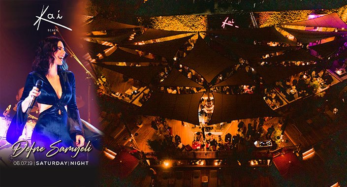 Defne Samyeli Bodrum Kai Beach’de sahne alacak