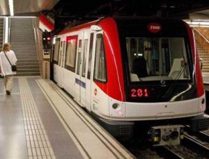Gebze’deki metro inşaatı devam ediyor