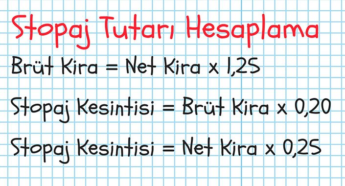 Kira stopajı kaldırılmalı