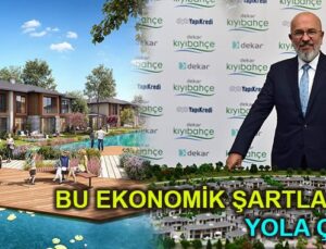 Dekar Yapı Kıyıbahçe’yi yeni bir finans modeliyle satıyor
