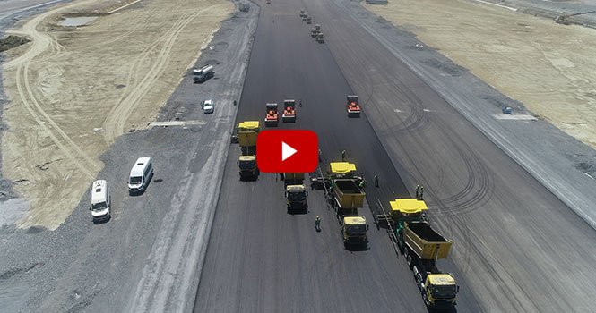 İstanbul Havalimanı’ndaki 3. pistin inşaatı devam ediyor