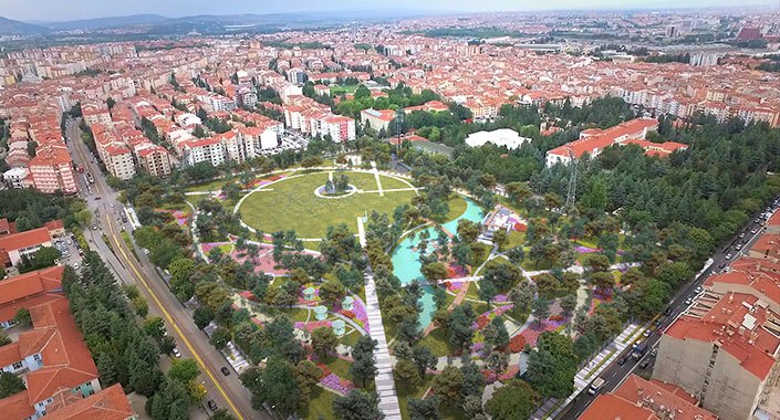 Eskişehir Millet Bahçesi Projesi’nde yapılaşma planlanmadı