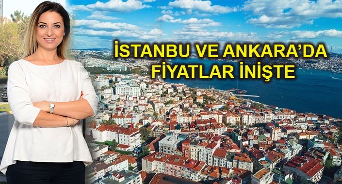 Konut fiyatları İstanbul ve Ankara’da düştü, İzmir’de arttı