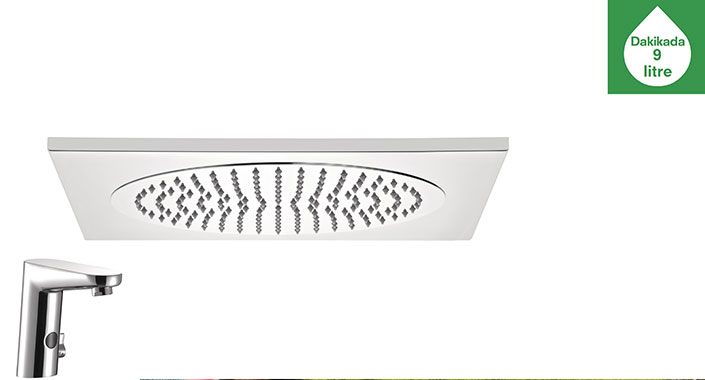 Kale Banyo konforu su tasarrufuyla sunuyor