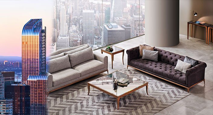 Lazzoni Mobilya New York’ta rezidans tasarladı