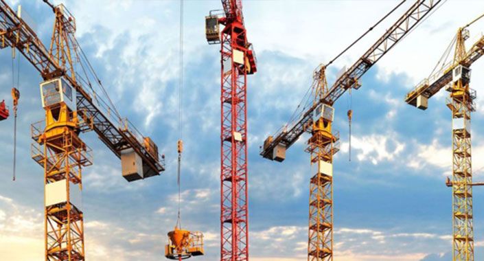 İnşaatta 2017 yılının beşte biri kadar inşaat yapılmış