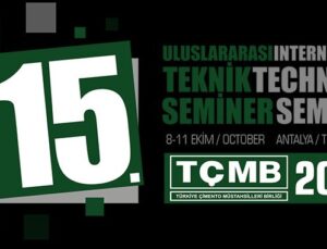 15. TÇMB uluslararası teknik seminer ve sergisi Belek’te