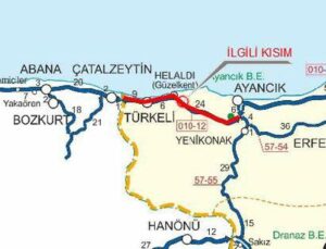Ayancık-Çatalzeytin Yolu’nun ilk kısmına başlanıyor