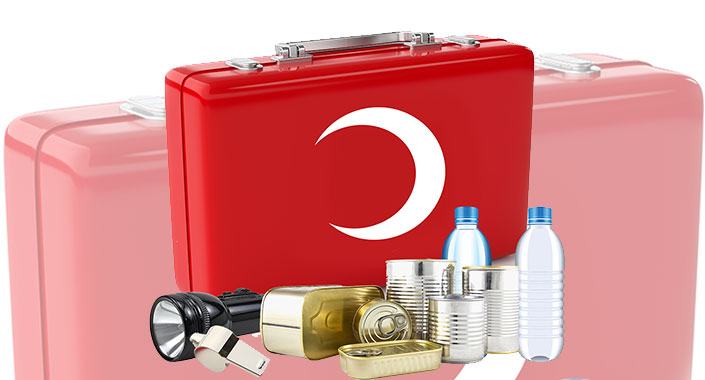 Deprem çantası her daim hazır olsun