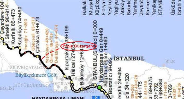 3. Havalimanı Müselles-Çatalca Demiryolu Projesi