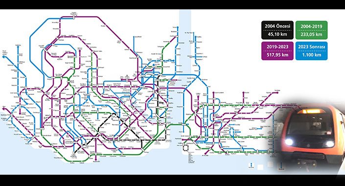İstanbul’un altı metrolardan köstebek yuvası gibi
