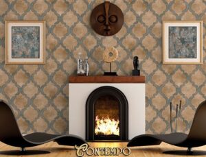 Rustik temalı Ravena duvar kağıdı çeşitleri mağazalarda