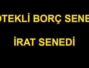 İpotekli borç senedi veya irat senedi neden kullanılmıyor?