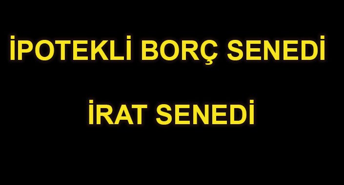 İpotekli borç senedi veya irat senedi neden kullanılmıyor?