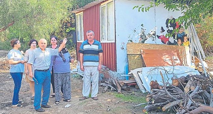Antalya’da barakalara yapı kayıt belgesi verilmiş