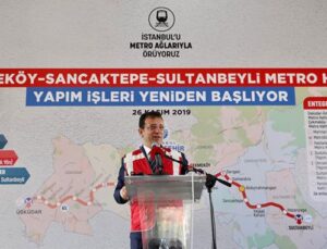 Çekmeköy-Sancaktepe-Sultanbeyli Metro Hattı yeniden başladı