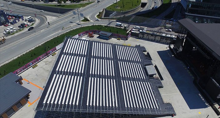 Urtim ilk yerli tribününü üretti