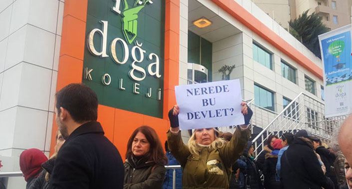 Metal Yapı Konut’a ait olan Doğa Koleji’nde 3 aydır maaş yok