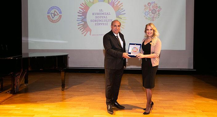 Ant Yapı Sektörüne İlham Veren Kurum Ödülü’nü aldı