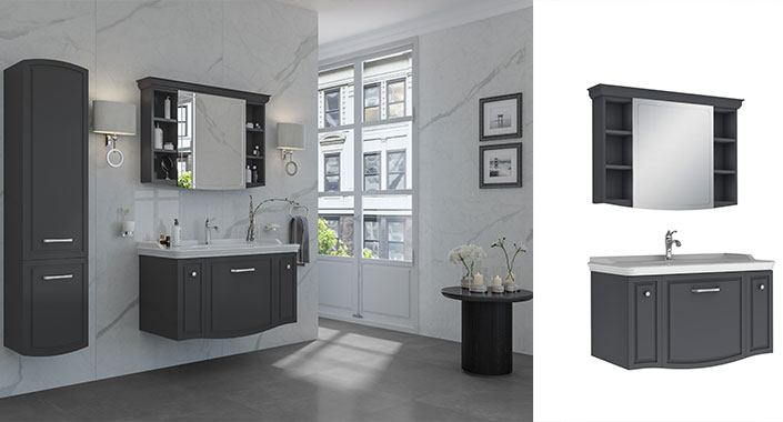 Kale Banyo arte+ daha fazla depolama alanı sunuyor