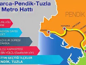 Kaynarca-Tuzla-Pendik metro hattında fiyatlar yükseliyor