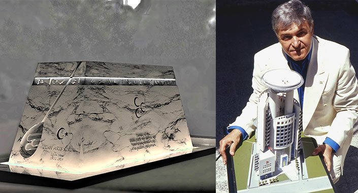 Ozan Arif’in anıt mezarını Ahmet Vefik Alp tasarladı