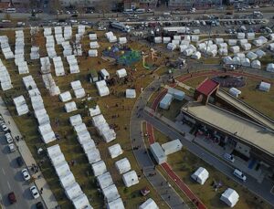 Elazığ’da fabrika binaları afetzedeye açıldı