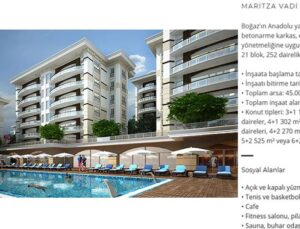 Maritza Vadi Evleri’nde teslim tarihinde temel atılıyor