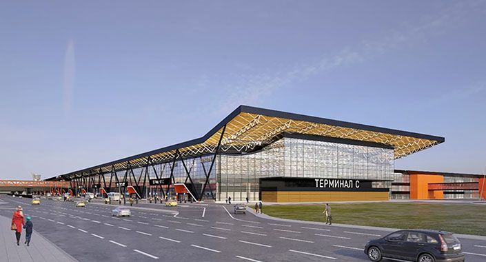 Sheremetyevo Havalimanı C Terminali hizmet girdi