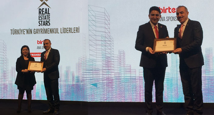 En fazla konut üreten şirketi ödülü Bahaş Holding’e!