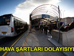 Metrobüs seferleri arttırıldı