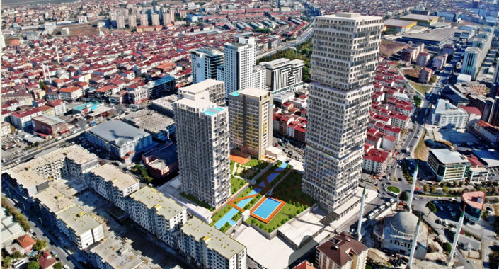 Gümüş Panorama projesinde 470 bin TL’ye 1+1