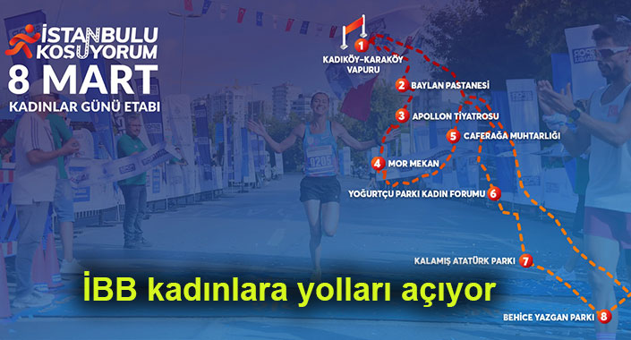 Şişli Koşuyorum serisinin 8 Mart’ta