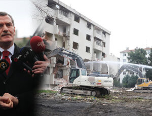 Zeytinburnu Millet Bahçesi için yıkıma başlandı